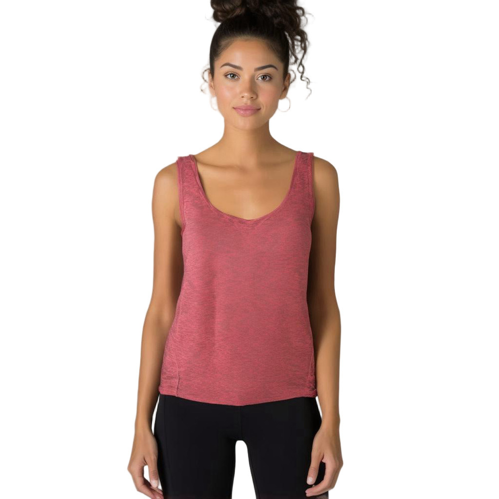 Athleta Tank Top Women M Red Racerback Active Workout Training Gym Training Yoga